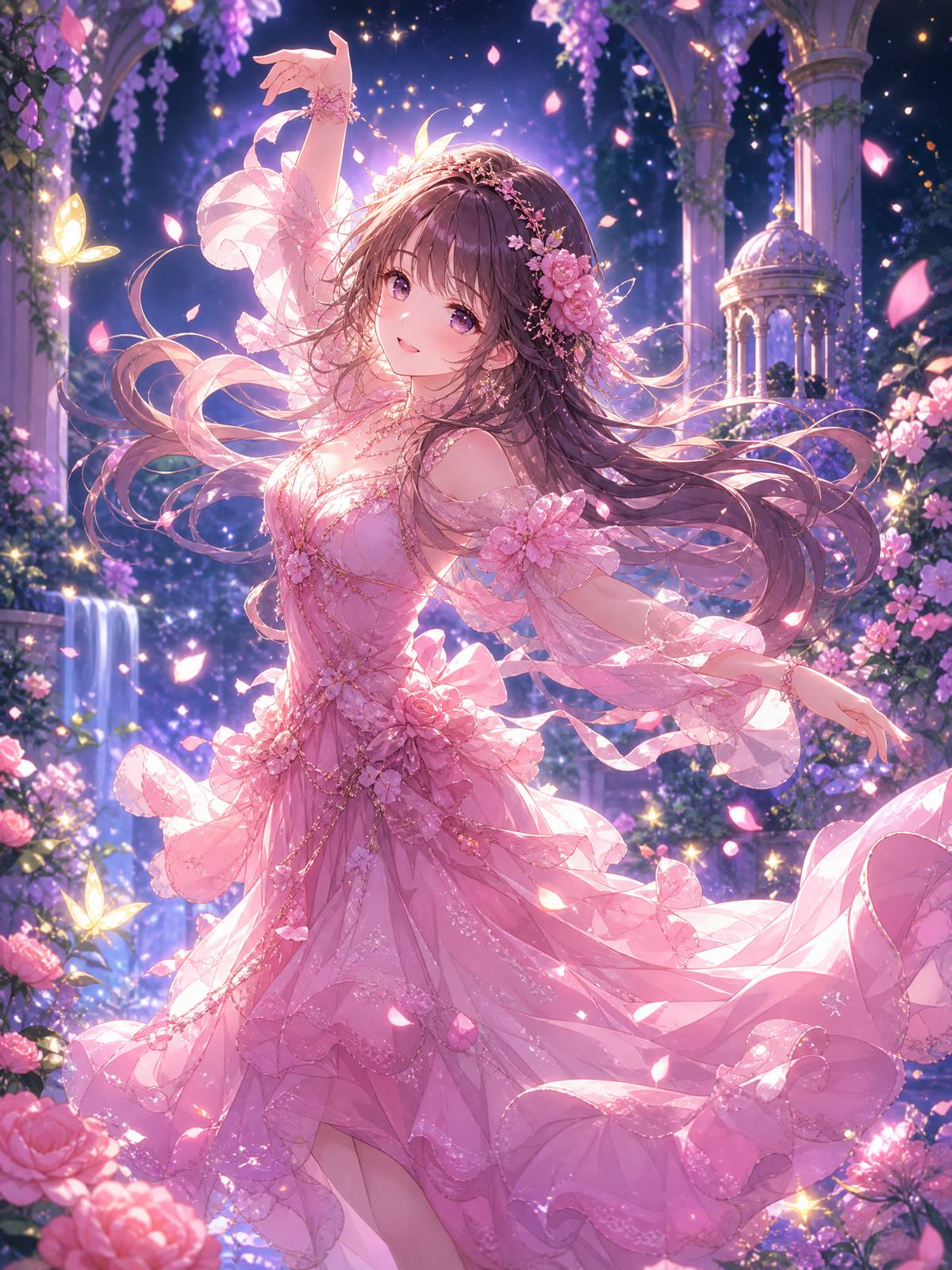抖音揭秘生活动漫-花园仙子